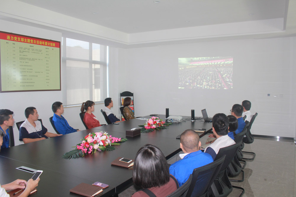 通力喜迎十九大，共筑通力夢(mèng)